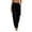 Black-pants, variant on Women's High Waist Double Button Pleated Front Solid Wide Leg Suit Pants Loose Fit Office Casual Full Length Trousers with Pockets Blue XXL