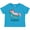 Turquoise, variant on Inktastic Relaxolotl- cute axolotl on summer vacation Boys or Girls Toddler T-Shirt