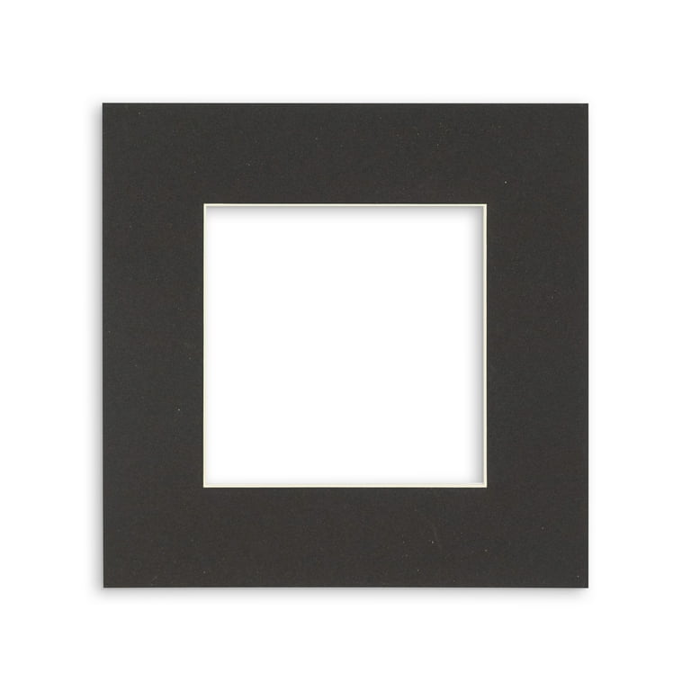 16x16 Crescent Single White Core Mat