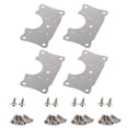 thumbnail image 1 of 4 Pcs KIT de Réparation de Charnière de Porte d'Armoire de Cuisine + Vis, 1 of 8