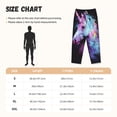 thumbnail image 4 of Lsque Rainbow Spotted White Horse Print Women's Pajama Pants, Lounge Pant - Comfortable Home Wear,Elastic Waistband, Stylish Design-X-Large, 4 of 9