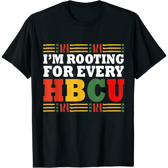 Womens HBCU Historically Black Colleges & Universities Educated T-Shirt Black