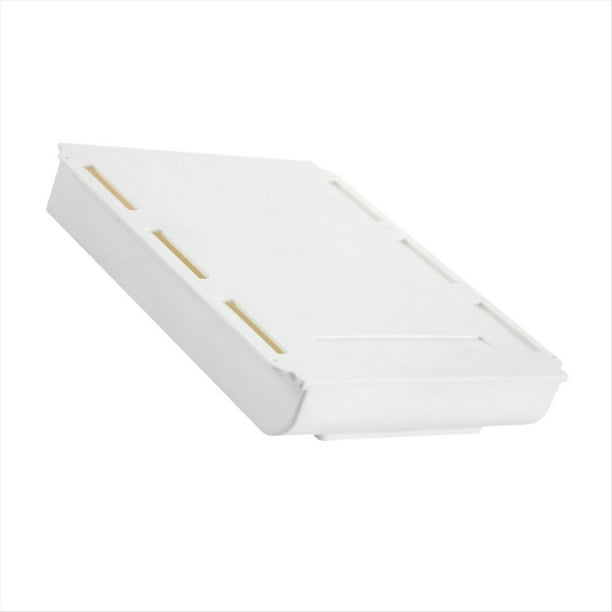 Cajón Autoadhesivo para Guardar Maquillaje y Lápices Debajo del Escritorio, Bandeja Organizadora Oculta, Organizador Que Ahorra Espacio.