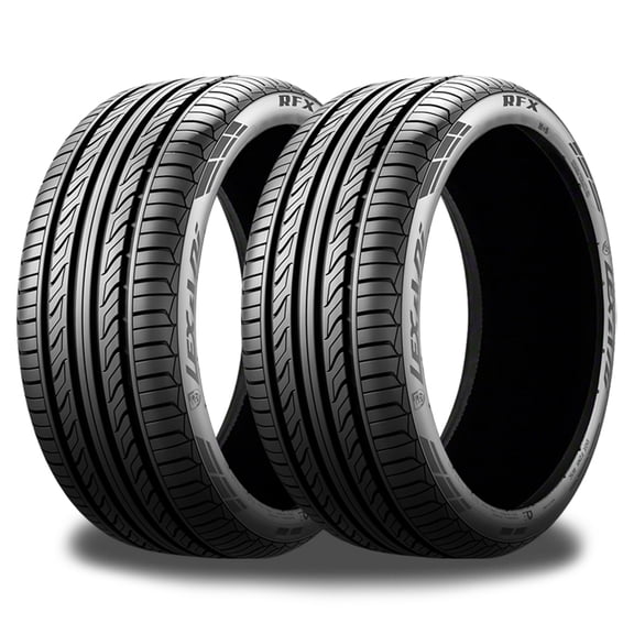 2 Lexani RFX 205/50R17 89W All Season Performance Run Flat Tires 500AA LXSTRFX175001 / 205/50/17 / 2055017