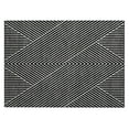 thumbnail image 2 of Addison Rugs Chantille Indoor/Outdoor Transitional Geometric, Abstract Black Washable Rectangle Rug, 1'8" x 2'6", 2 of 6