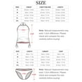 thumbnail image 6 of Women's American Flag 1776 We The People Printed Swimsuit 2 Piece Tankini Sets Halter Skinny Tops With Low Rise Briefs Swimsuit Set For Summer Beachwear Diving Bathing Suits S, 6 of 6