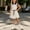 White, variant on WQNVRNR Girls Sweet Two-Piece Outfit- Elastic Waist Bubble Shorts Bow Short Sleeve Crewneck Top Casual Summer Clothes Set Pink Size 7 Years