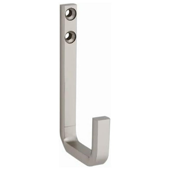 National Hardware N337-916 Reed Modern Wall Hook, Satin Nickel - Quantity 10