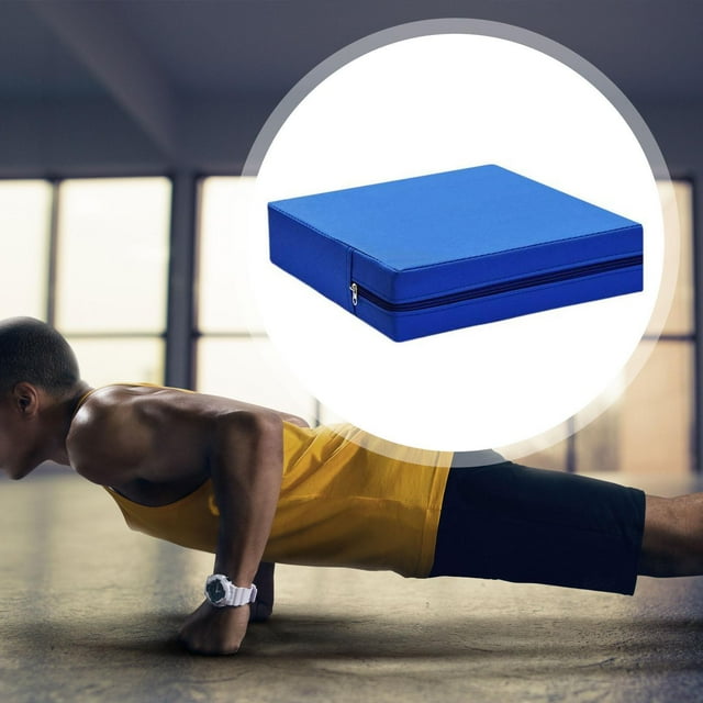 Almohadilla de equilibrio para ejercicios de pilates, colchoneta portátil para entrenamiento de estabilidad, almohadilla de rodillas para ejercicios 50x40x5cm