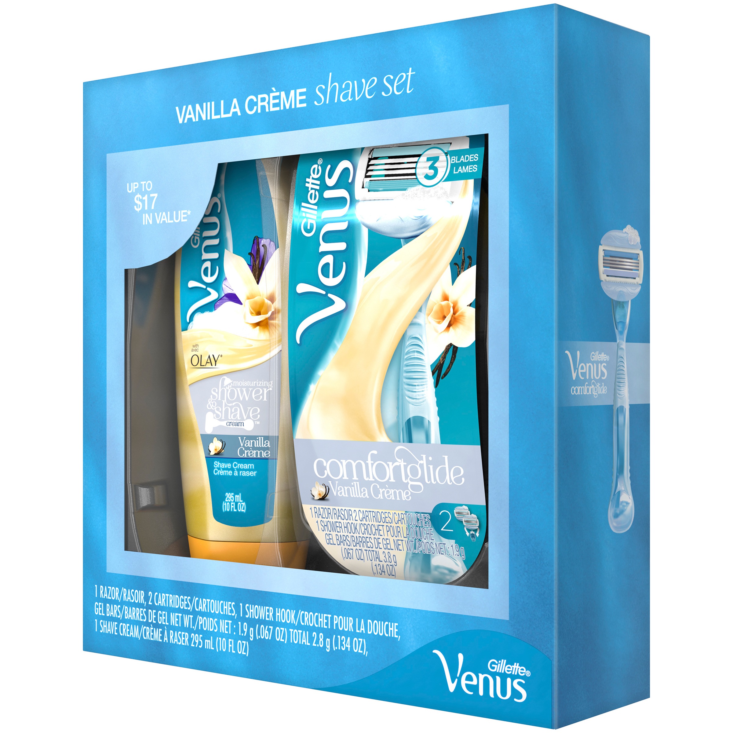 Gillette Venus and Olay Vanilla Crme Female Shave Gift Set - image 3 of 3