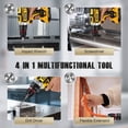 thumbnail image 5 of RELOIVE 21V Cordless Drill Driver,Power Drill Set with 2×2000mAh Batteries,4-in-1 Function,45N.m Max Torque,3/8" Keyless Chuck, 25+3 Position, 5 of 14