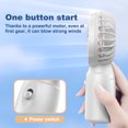 thumbnail image 3 of Mini ventilador de bolsillo USB, ventilador eléctrico de mano, pequeño ventilador de mano, mini ventilador de bolsillo portátil, 3 of 6