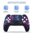 thumbnail image 4 of Skin Sticker for PS5 Slim Standard PS5 Pro Disc Digital Edition Console and Controllers Decals for Playstation 5 (Alien Enviroment,PS5 Slim Disc Edition), 4 of 5