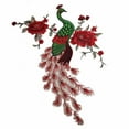 thumbnail image 2 of Visland Sewing Applique Peacock Flower Pattern Embroidery DIY Multicolor Lightweight Sewing Lace Clothes Decor, 2 of 7