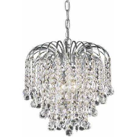 

Pendants 3 Light Fixtures With Chrome Finish Steel Material E12 Bulb 12 120 Watts