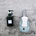 thumbnail image 3 of 2pcs Stainless Steel Wall Mounted Hand Sanitizer Holder Hanging Rack Shampoo Shelf for Kitchen Bathroom (Large Hole+Small Hole), 3 of 8