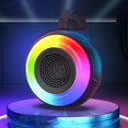 thumbnail image 1 of ¡Ofertas para Ahorrar!, Mini altavoz portátil para exteriores con luces coloridas y tarjeta de inserción para coche, regalo con Bluetooth Akmoler, 1 of 9