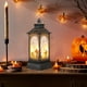 thumbnail image 4 of Decoraciones de Halloween, mini linternas de Halloween, adecuadas para centros de mesa, adecuadas para decoraciones de interiores de Halloween, decoraciones de mesa central, pilas incluidas, lámpara p, 4 of 4
