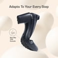 thumbnail image 4 of BURUDANI Women's Chunky Closed Toe Low Block Heels Work Pumps Comfortable Round Toe Dress Wedding Shoes WIDE SHOES, 4 of 8