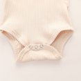 thumbnail image 4 of Seyurigaoka Baby Trousers Suit Solid Pit Strip Full Ruffled Jumpsuit Bow, 4 of 8