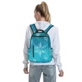 thumbnail image 7 of Honeii Christmas Snow Print Lightweight Backpacks,Carry on Backpack,Durable Backpack for School, Work & Travel, 7 of 7
