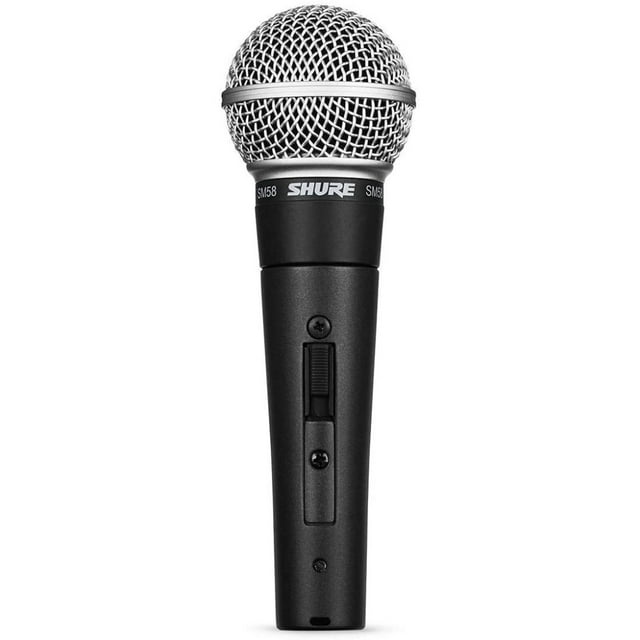 Micrófono SM58S Shure Mano Alámbrico, Vocal Dinámico Shure Polar Unidireccional Cardioide
