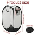thumbnail image 4 of BTideas Collapsible Mesh Pop up Hamper,2Pcs Foldable Laundry Basket with Handle,Travel Laundry Basket, 4 of 7
