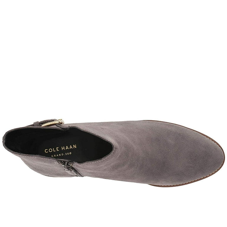 Cole Haan Harrington Grand Buckle Bootie Stormcloud Suede Walmart