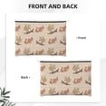 thumbnail image 2 of Rocae Cartoon Squirrel for Cosmetic Bags for Women Paper Reusable Cosmetic Bag Travel Toiletry Organizer Capacity Multipurpose Zipper Pouch, 2 of 8