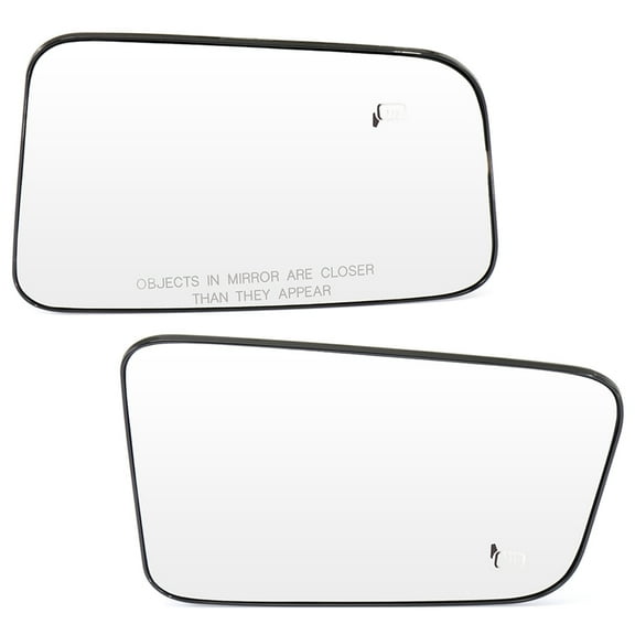 SCITOO Side View Mirror A Pair of Mirror Glasses Door Mirror Glass fit for 2007-2011 Ford Edge 2007-2010 Lincoln MKX Heated Chrome