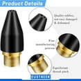 thumbnail image 6 of LIANXUE 20Pcs Air Blower Tip Black Rubber Tip Air Nozzle Air Tool For Air Nozzle Tip Blow Tool Automotive Car Vehicle Accessory, 6 of 9