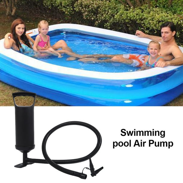 how to inflate pool with air compressor