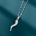 thumbnail image 2 of Ross-Simons Sterling Silver Italian Horn Pendant Necklace, Women's, Adult, 2 of 6