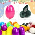 thumbnail image 3 of 24PCS Easter Egg Stuffers Adorable Plush Bunny Easter Eggs - Great for Kids' Easter Celebrations & Parties, 3 of 8