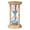 Blue, variant on Tahtuvzn Home Decor 1.96x1.96x3.93" Hourglass Timer Decorative Tooth Brushing Sand Glass Clock Gift Toy Table Ornament Hour Cooking Baking Groceries Des, Gifts for Family, Orange