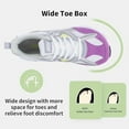 thumbnail image 3 of GOOBON Wide Toe Box Shoes Women Arch Support Walking Shoes for Plantar Fasciitis Orthotic Tennis Sneakers US 6-11, 3 of 7
