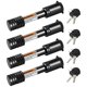 thumbnail image 1 of METOWARE Cerradura de enganche para remolque de 5/8 pulgadas de diámetro, estilo barra, pasador de enganche de bloqueo, cerradura receptora de enganche con antisonajero, se adapta a tubos receptores d, 1 of 5