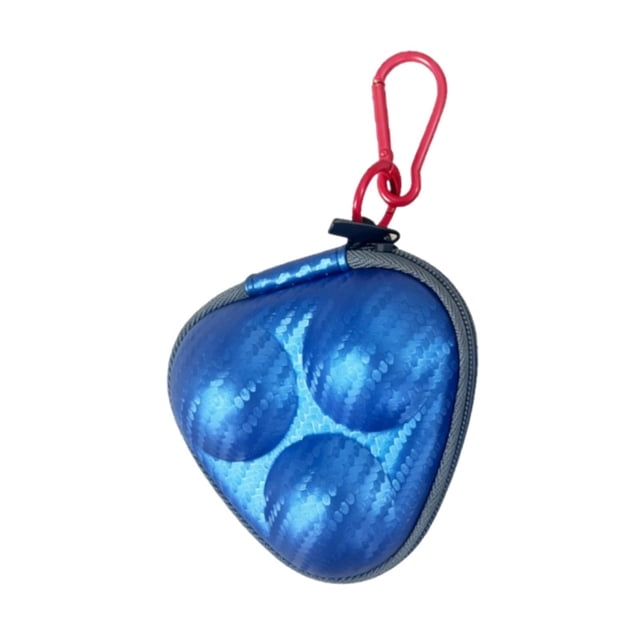 guohui Étui de Rangement pour Balles de Tennis de Table, Housse de Protection avec Clé, Porte-Balles et Bleu