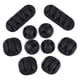 thumbnail image 3 of 10pcs Self Adhesive Cable Clips, Durable Cord Management Organizers for PC Desktop, Black & Transparent, for Headphones, Chargers, and More, 3 of 3