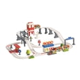 thumbnail image 3 of Juego de vías de tren eléctrico, juguete interactivo de desarrollo, juego de tren, divertido para niñas. Pista urbana XXL, 3 of 9