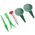 thumbnail image 1 of EXHUMKY 6Pcs Ergonomic Dibber Seed Sowing Tool In Green For Vegetable Seeds Home Use, 1 of 8