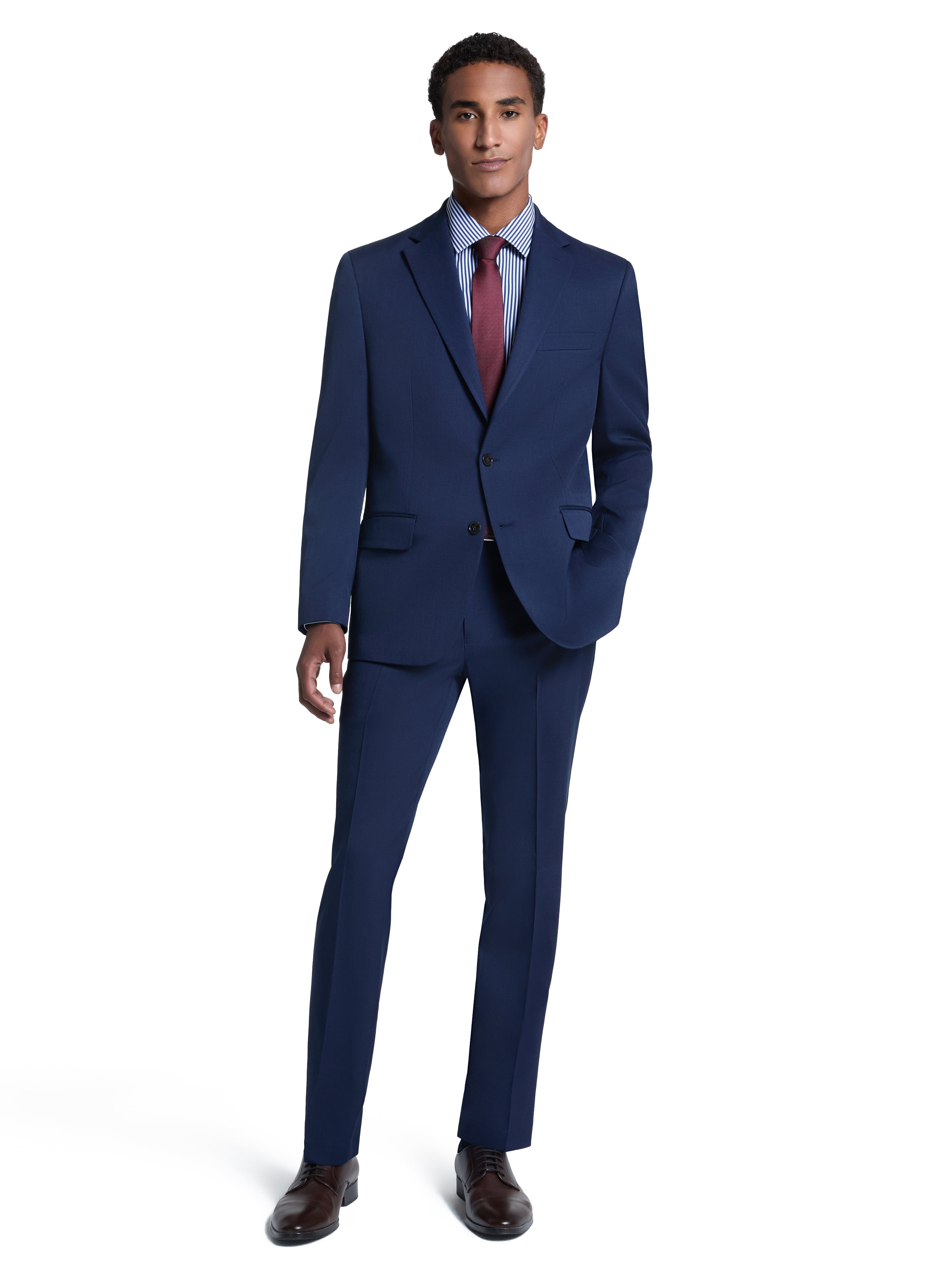Chaps Men's Navy Solid Suit, Sizes 40R-48L