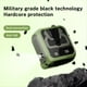 thumbnail image 2 of Mini Ventilador Portátil de Cintura de 10000 MAh, 5 Velocidades, Recargable por USB, con Clip, Energía Móvil de Emergencia para Exteriores, Color Verde., 2 of 5