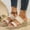 Beige, variant on WILLBEST Lined Shoes Women Women's Summer Fashion Woven Open Toe Wedges Casual and Comfortable Outdoor Slippers