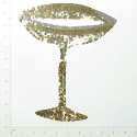 UPC 730484001506 product image for Expo Int'l Champagne Glass Sequin Applique | upcitemdb.com