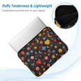 thumbnail image 2 of FORMRS 15-15.6 inch Laptop Sleeve Case Soft Carrying Quilted Computer Bag Cover, Moon Pattern, 2 of 7