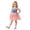 b-846Pink406, variant on MEZZALL Toddler Girls Sleeveless Bowknot Spaghetti Straps Dress Dance Party Dresses O-Neck Fashionable Sundress