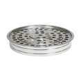 thumbnail image 1 of Bandeja de comunión Bandeja para servir Plato apilable de acero inoxidable para suministros de adoración 72 hoyos, 1 of 9