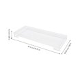 thumbnail image 2 of UEETEK Clear Keyboard Protector Cover Acrylic Transparent Shield for Home and Gaming Use, 2 of 6
