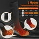 thumbnail image 2 of Calcetines calefactables para hombres y mujeres, calcetines calefactables mejorados 2022, superficie calefactora grande de 70 ℃ para evitar dedos fríos, calcetines calefactables para acampar, senderismo, motocicleta y esquí Rojo Verde MX-0132863FYD, 2 of 5